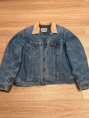 Vintage Lee Storm Rider Blanket Lined Jacket